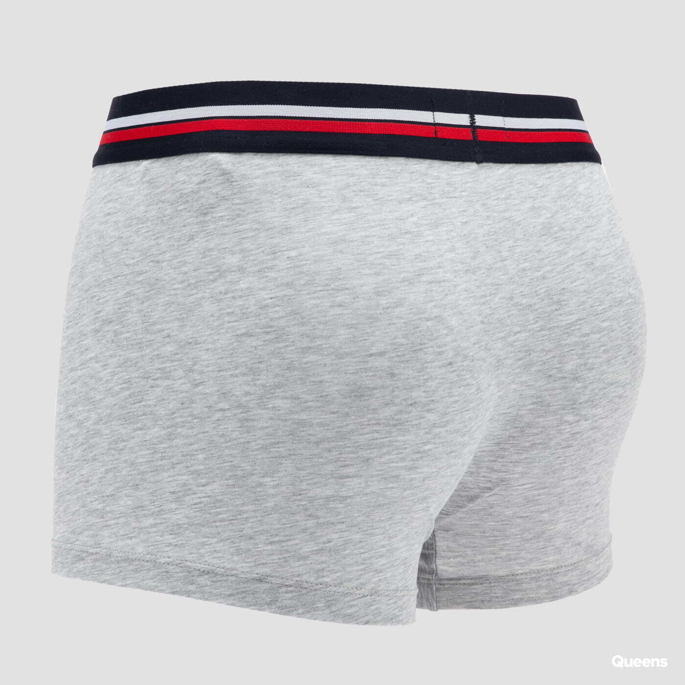 Boksersortsid LACOSTE Iconic Cotton Stretch Boxers 3-Pack Red/ Melange Grey/ Navy