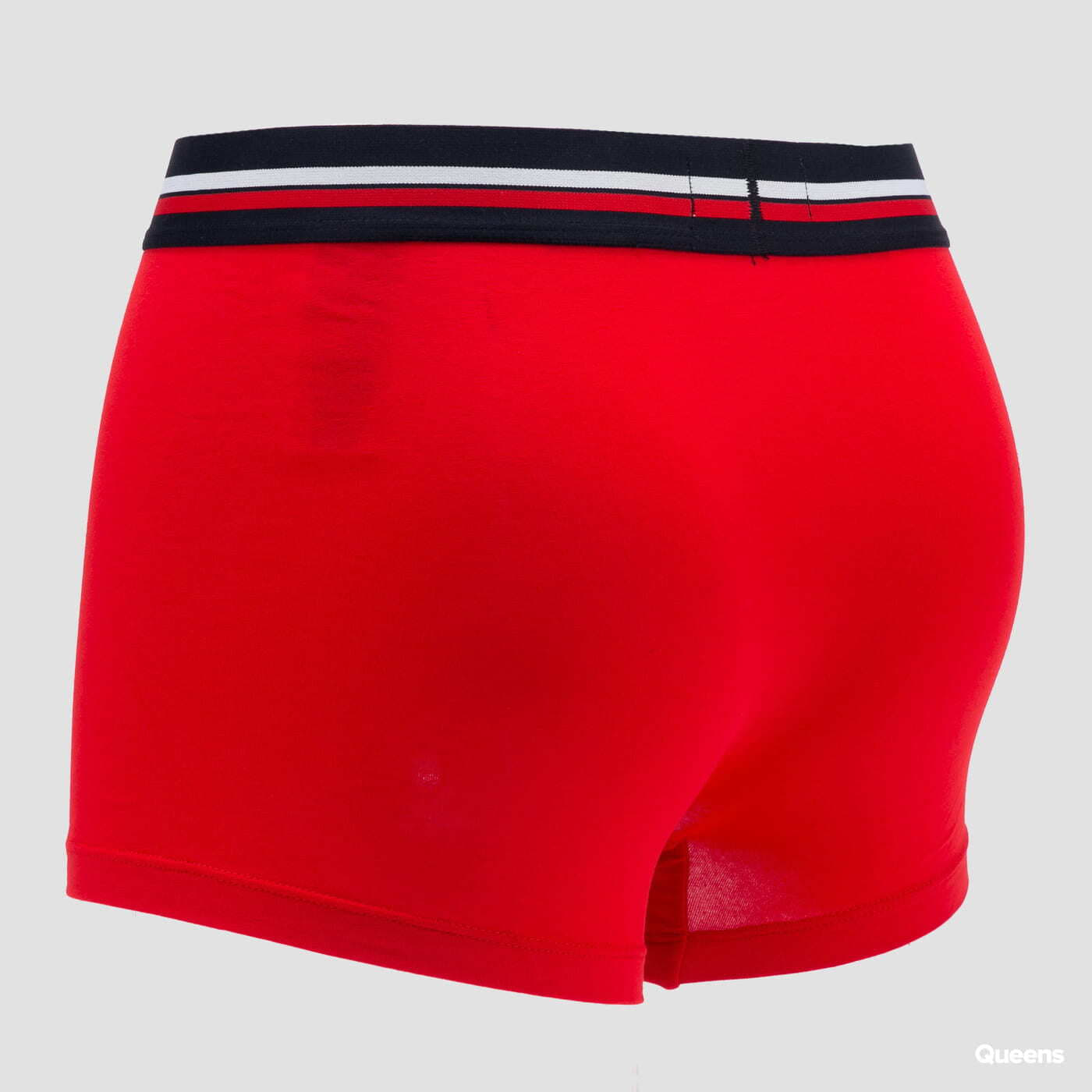 Boksersortsid LACOSTE Iconic Cotton Stretch Boxers 3-Pack Red/ Melange Grey/ Navy