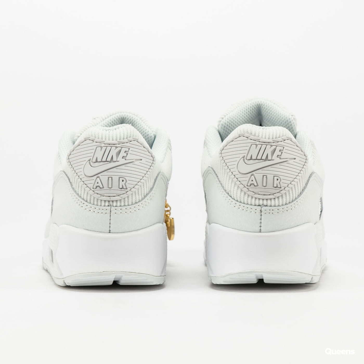 Damesschoenen Nike Wmns Air Max 90 Summit White/ Summit White-Dark Beetroot