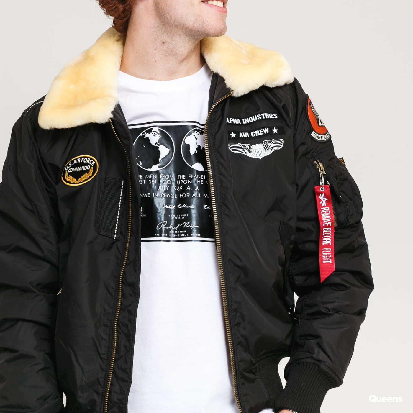 Jackets Alpha Industries Injector III Air Force Black Queens