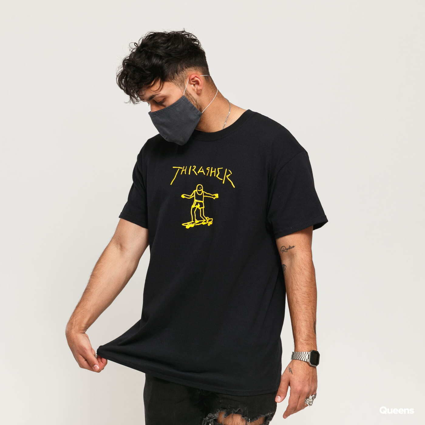 T-Shirts Thrasher Gonz Tee Black
