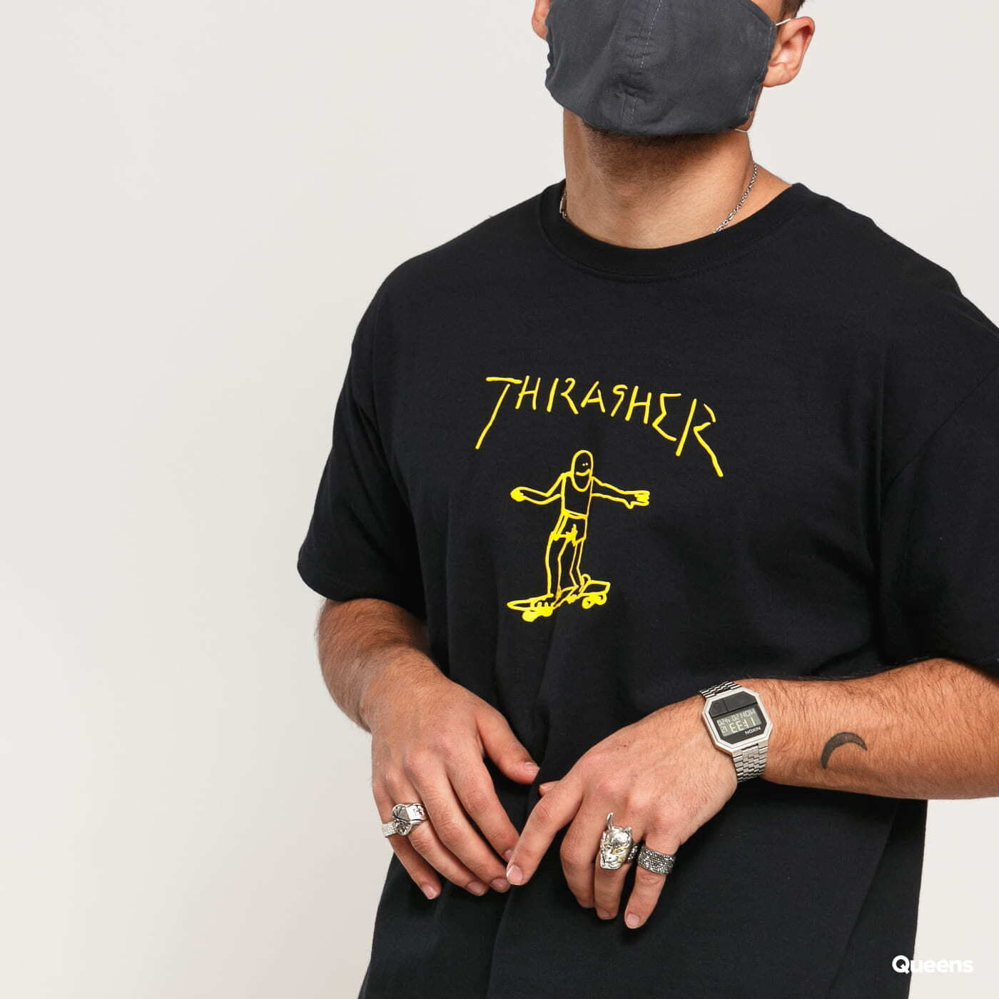 T-Shirts Thrasher Gonz Tee Black