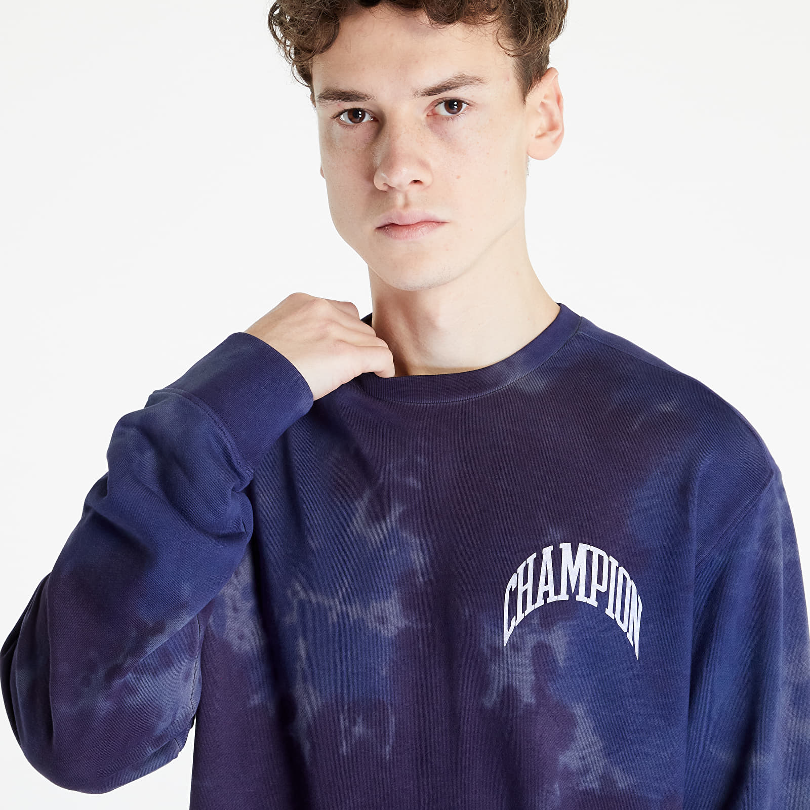 Hanorace Champion Crewneck Sweatshirt Navy