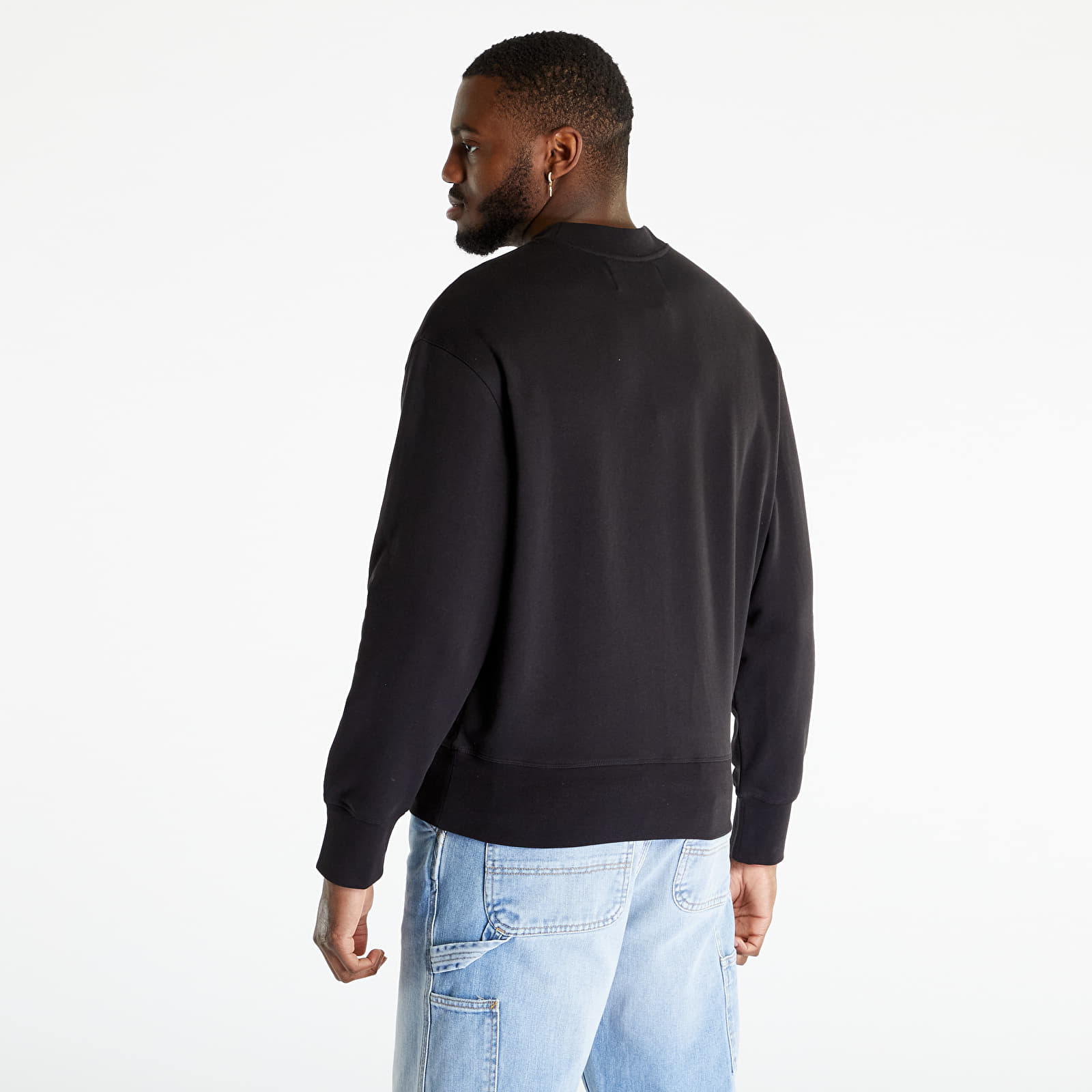 Суичърти Calvin Klein Jeans Motion Blur Photopri Sweatshirt Black