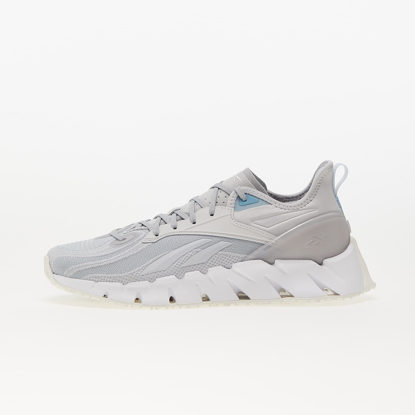 Women's sneakers and shoes Reebok Zig Kinetica 3 Pure Grey 2/ Ftw White/ BLUPEA