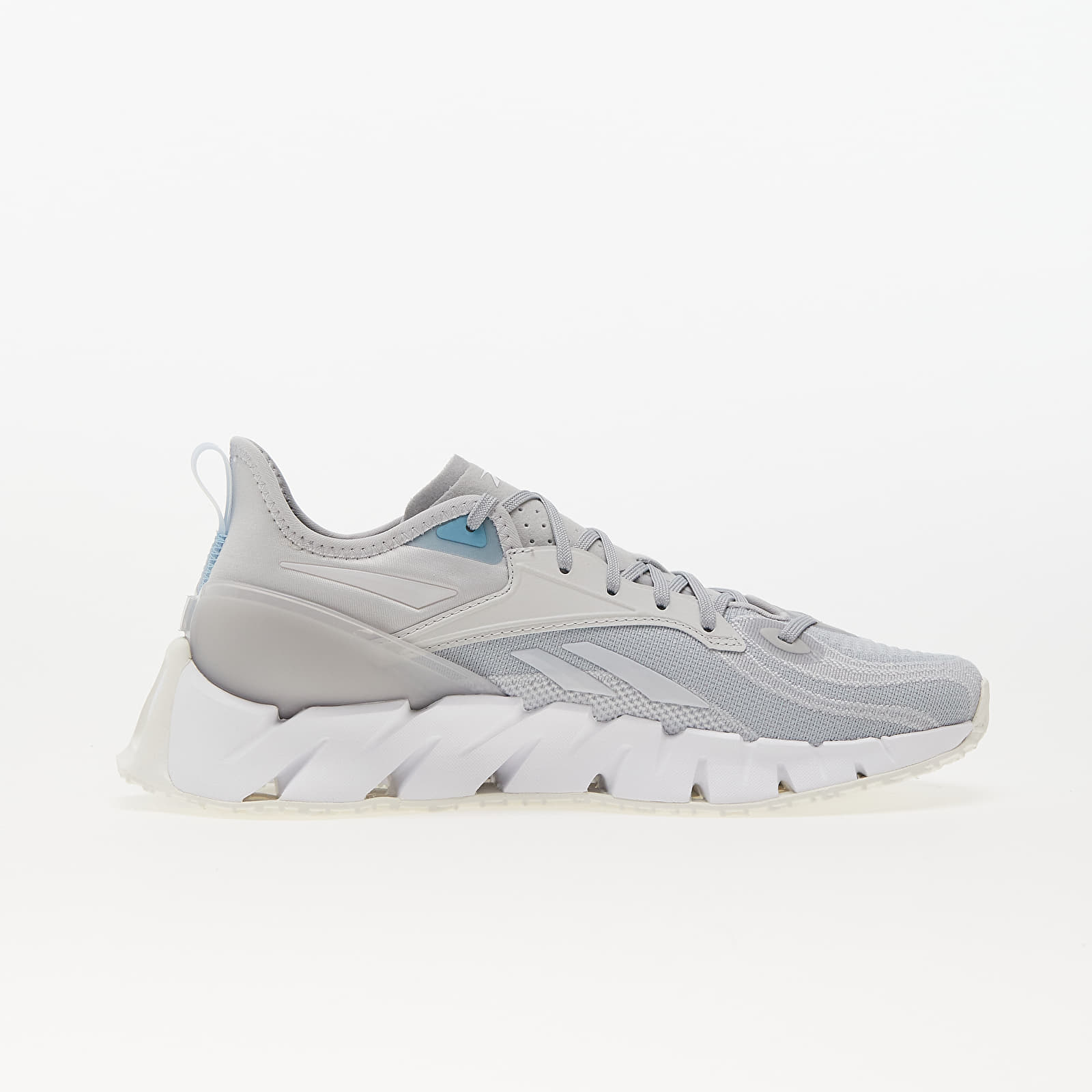 Women's sneakers and shoes Reebok Zig Kinetica 3 Pure Grey 2/ Ftw White/ BLUPEA