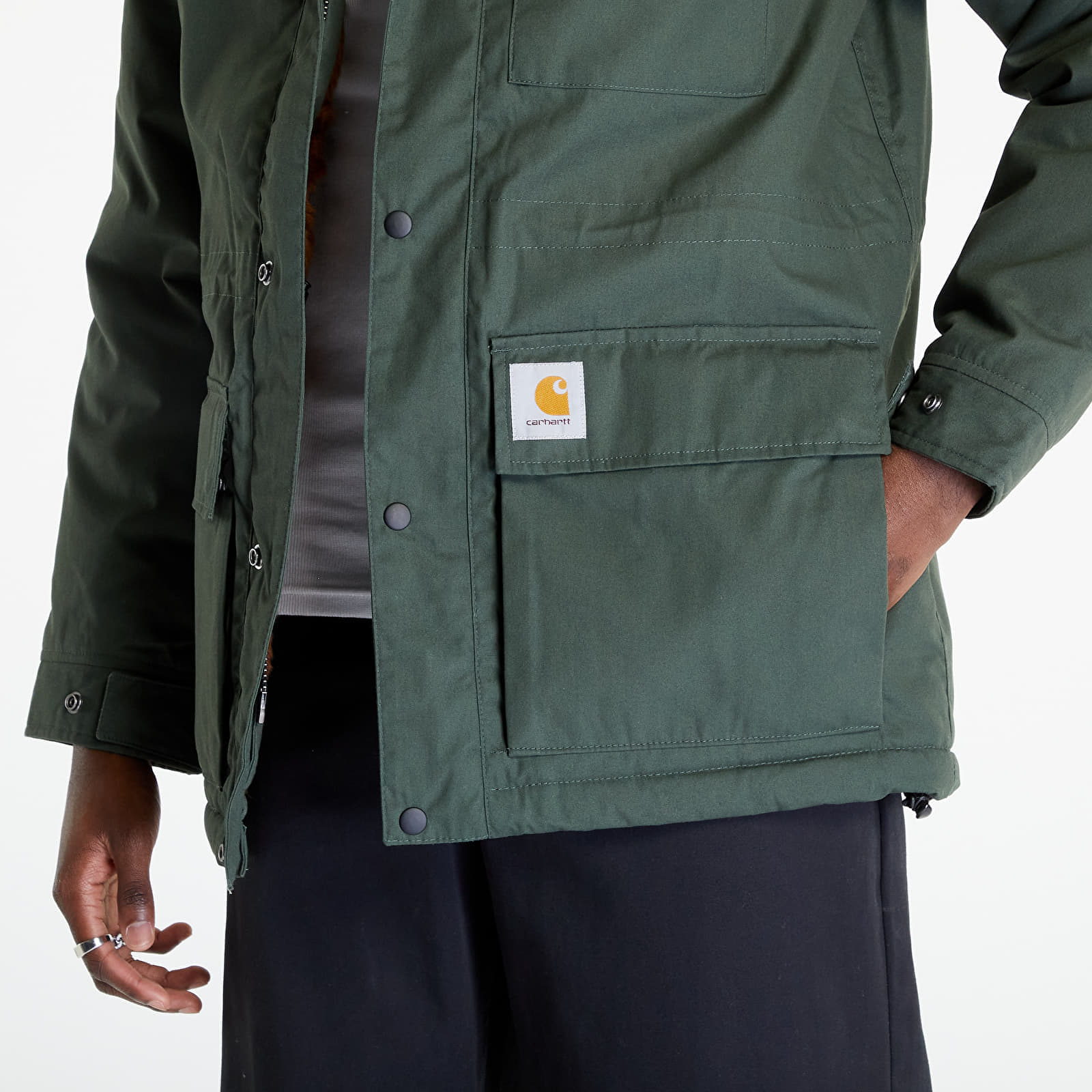 Jakne Carhartt WIP Morden Jacket Boxwood/ Tawny
