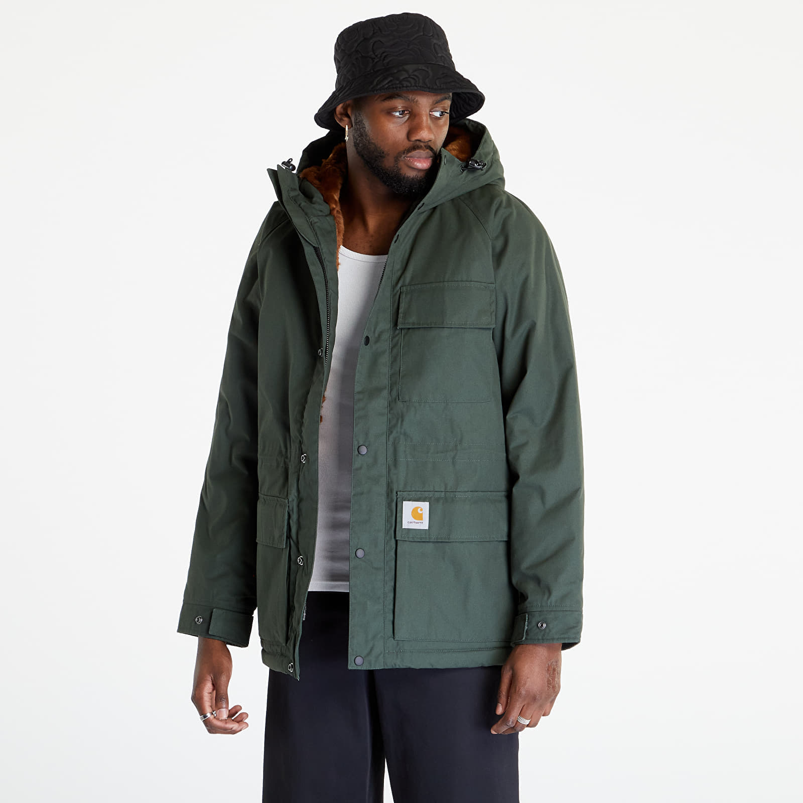 Jakne Carhartt WIP Morden Jacket Boxwood/ Tawny