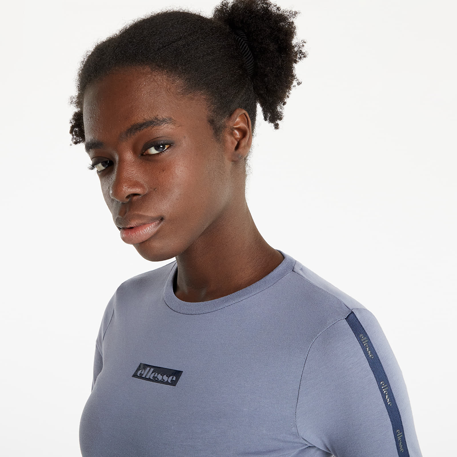 Tops ellesse Tance Ls Crop T-Shirt Grey