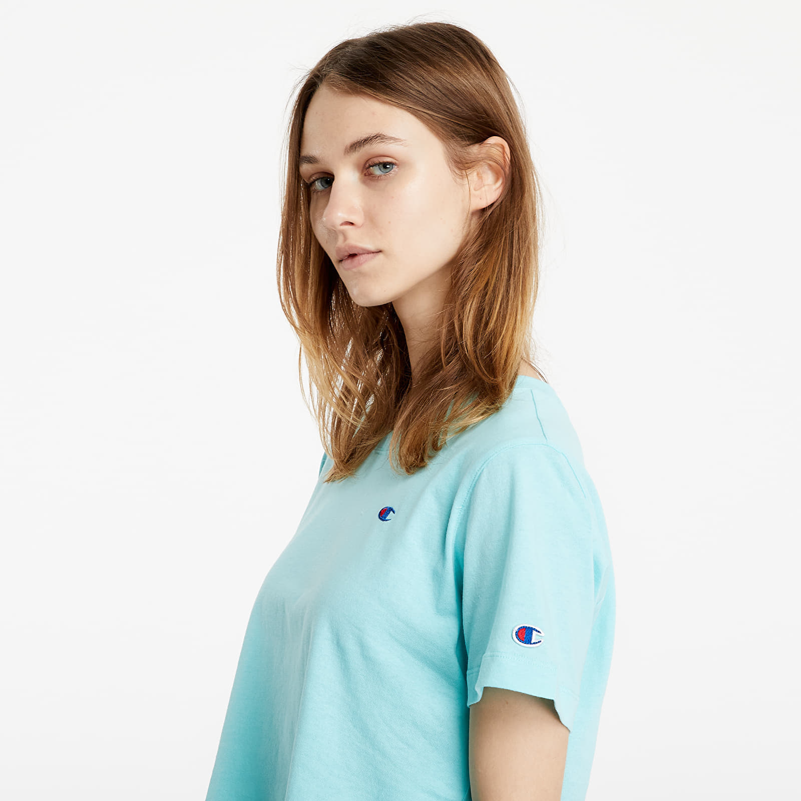 Champion sweater crop top queen discount