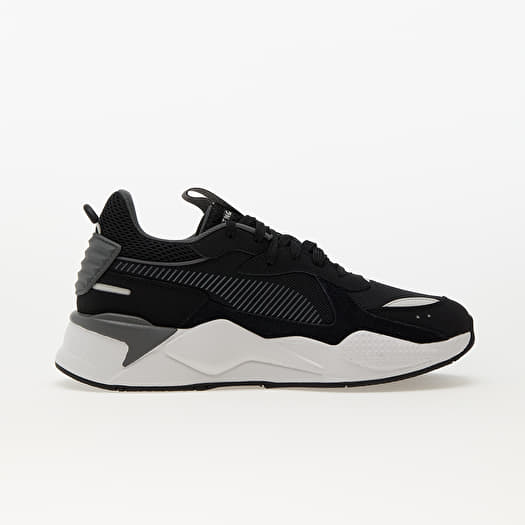 Men s sneakers and shoes Puma Puma RS X Suede Puma Black Glacial Gray Queens