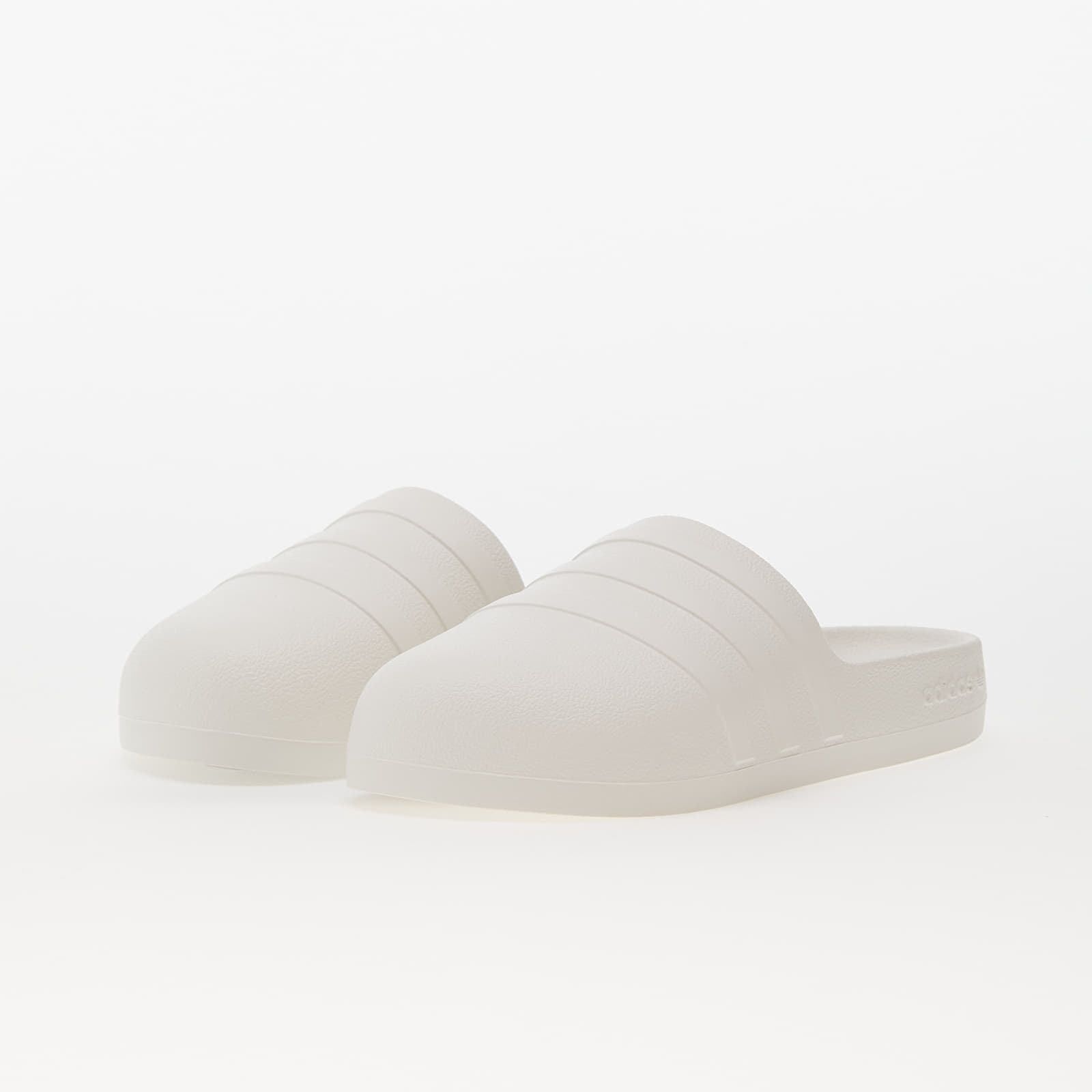 Meeste tossud ja kingad adidas Originals adiFOM Adilette Off White/ Off White/ Core Black