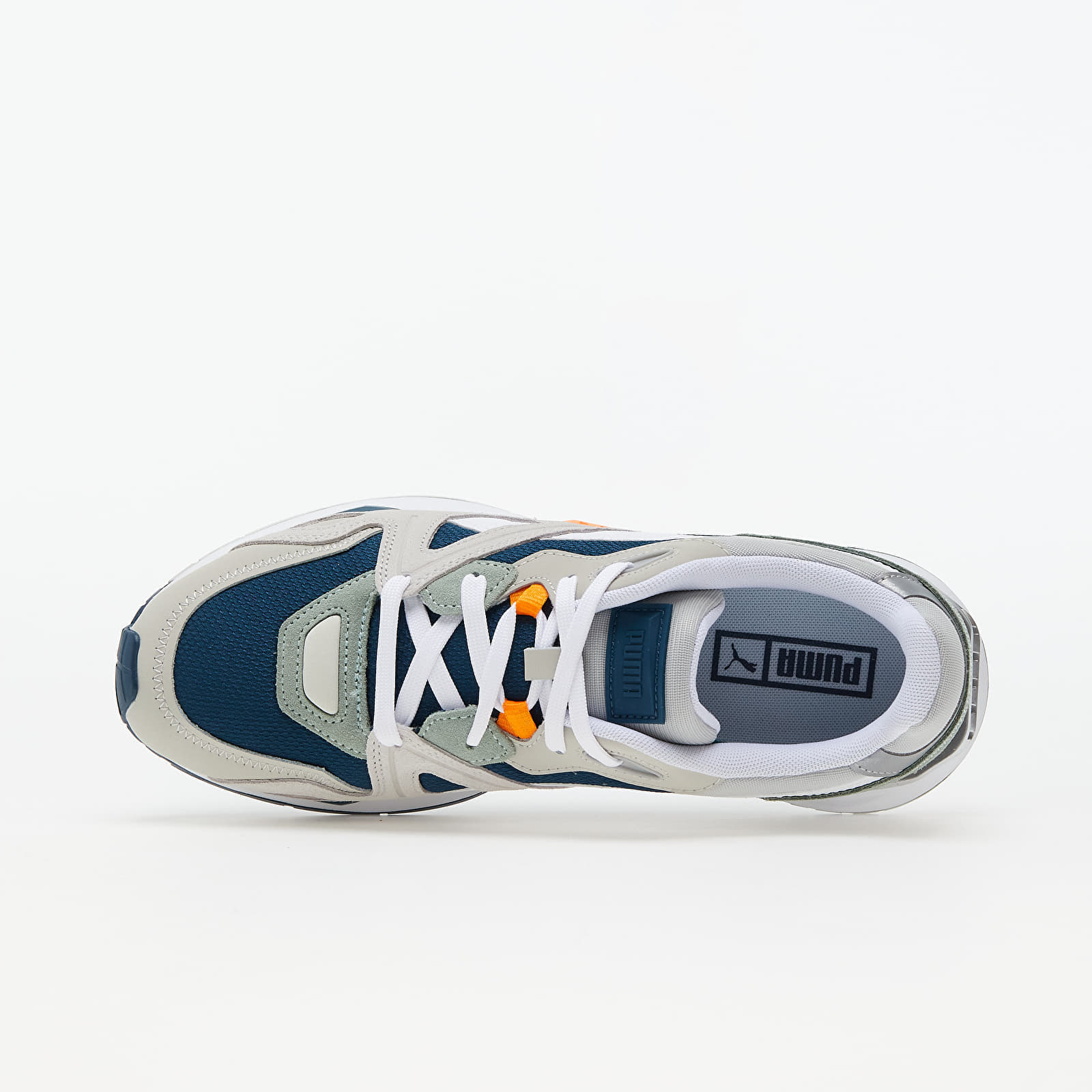 Zapatillas Hombre Puma Mirage Mox Suede Gray Violet/ Intense Blue