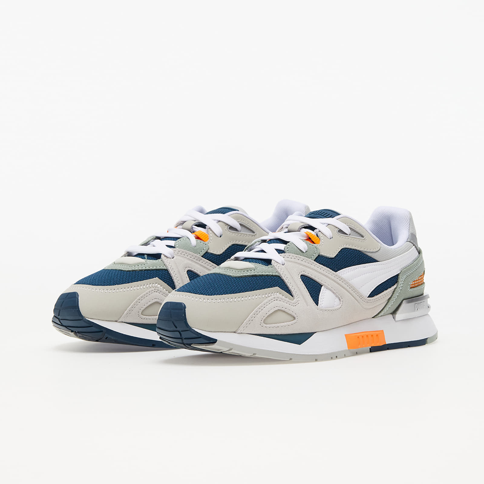 Zapatillas Hombre Puma Mirage Mox Suede Gray Violet/ Intense Blue