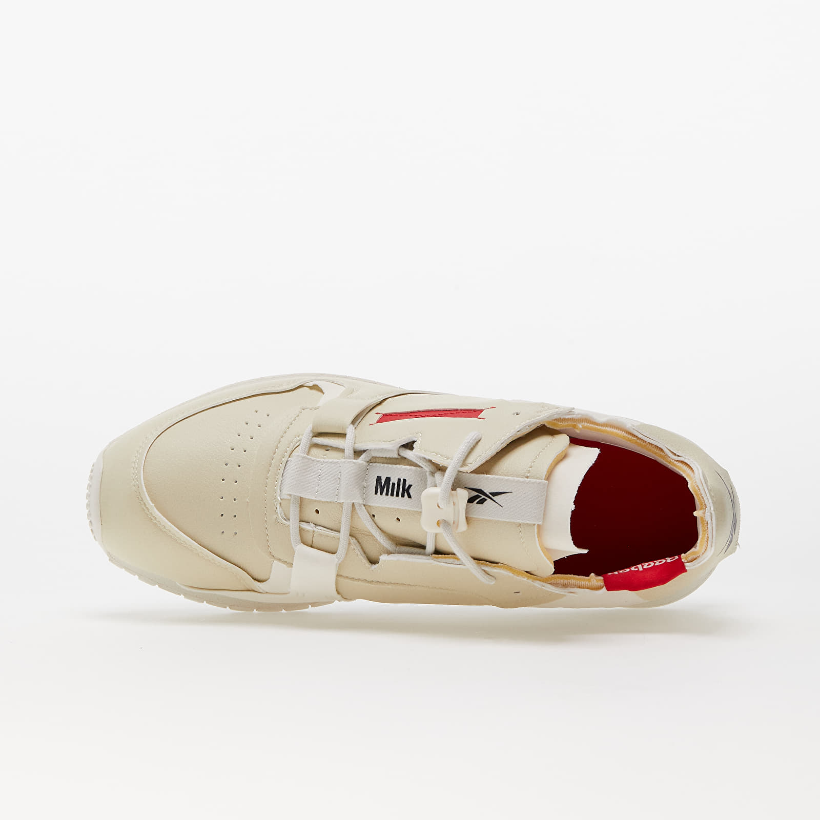 Pánske tenisky a obuv Reebok x Milk Makeup Classic Vegan Vintage Chalk/ Vector Red/ Core Black