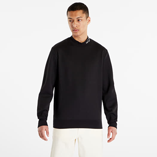 Sweatshirts FRED PERRY Branded Collar Sweatshirt Black Queens