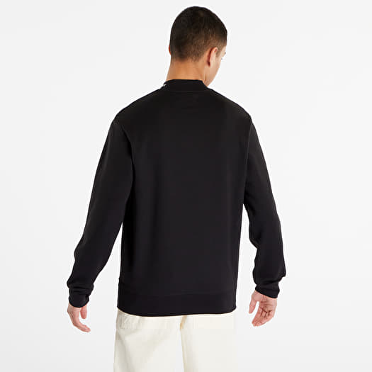 Hoodies and sweatshirts FRED PERRY Branded Collar Sweatshirt Black Queens