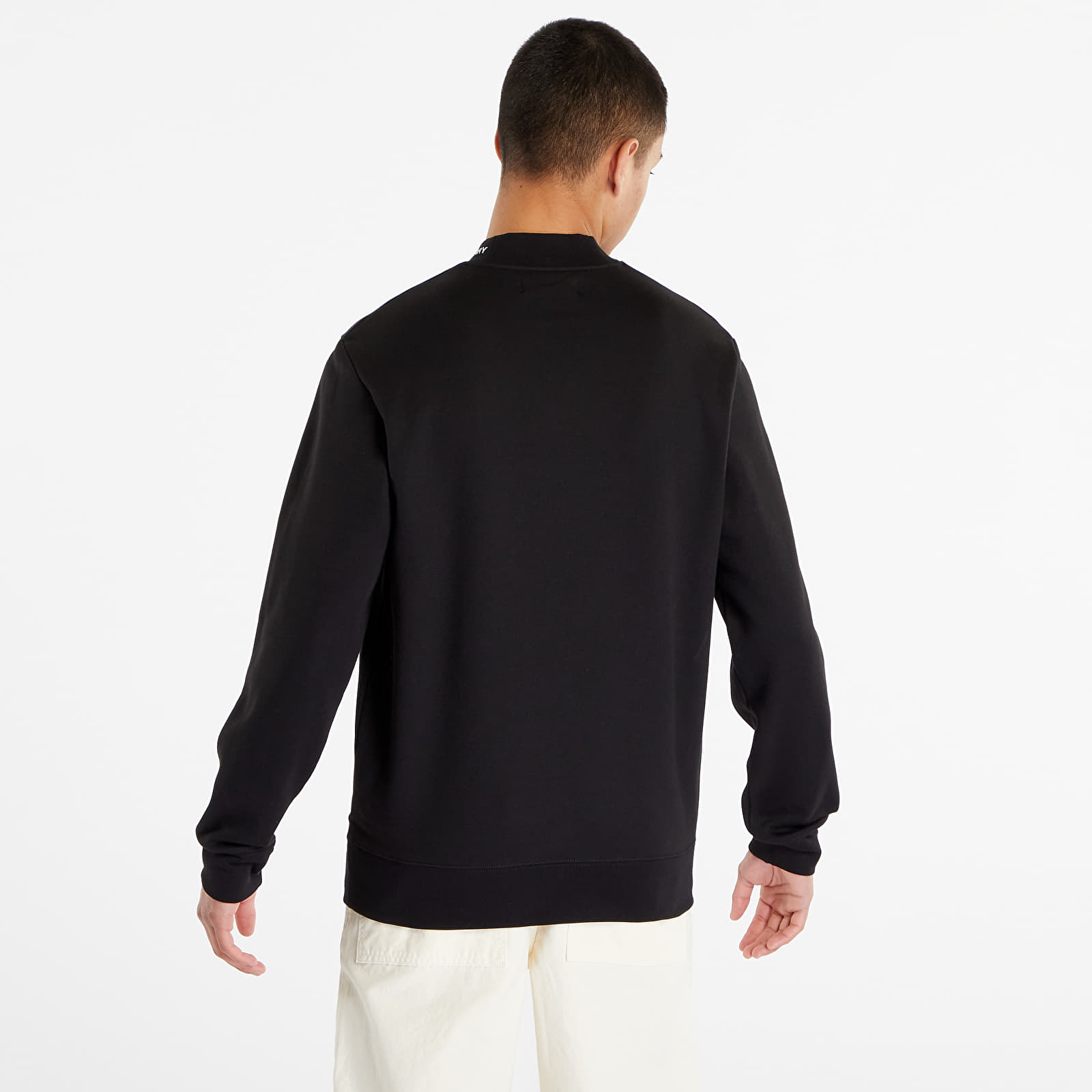 Sweatshirts FRED PERRY Branded Collar Sweatshirt Black