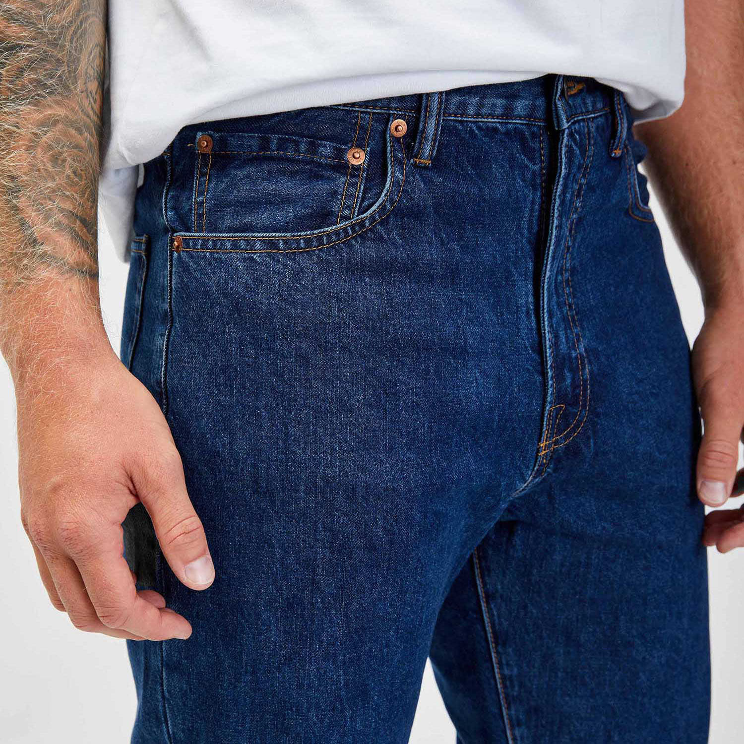 Džíny GAP V-Original Straight Callahan Dark Wash Indigo