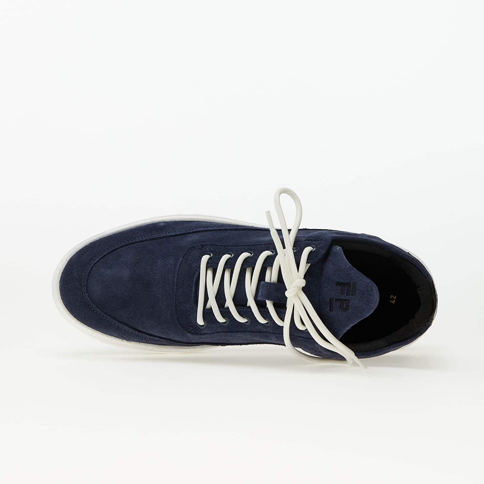 Men's sneakers and shoes Filling Pieces Low Top Ripple Suede Dark Blue