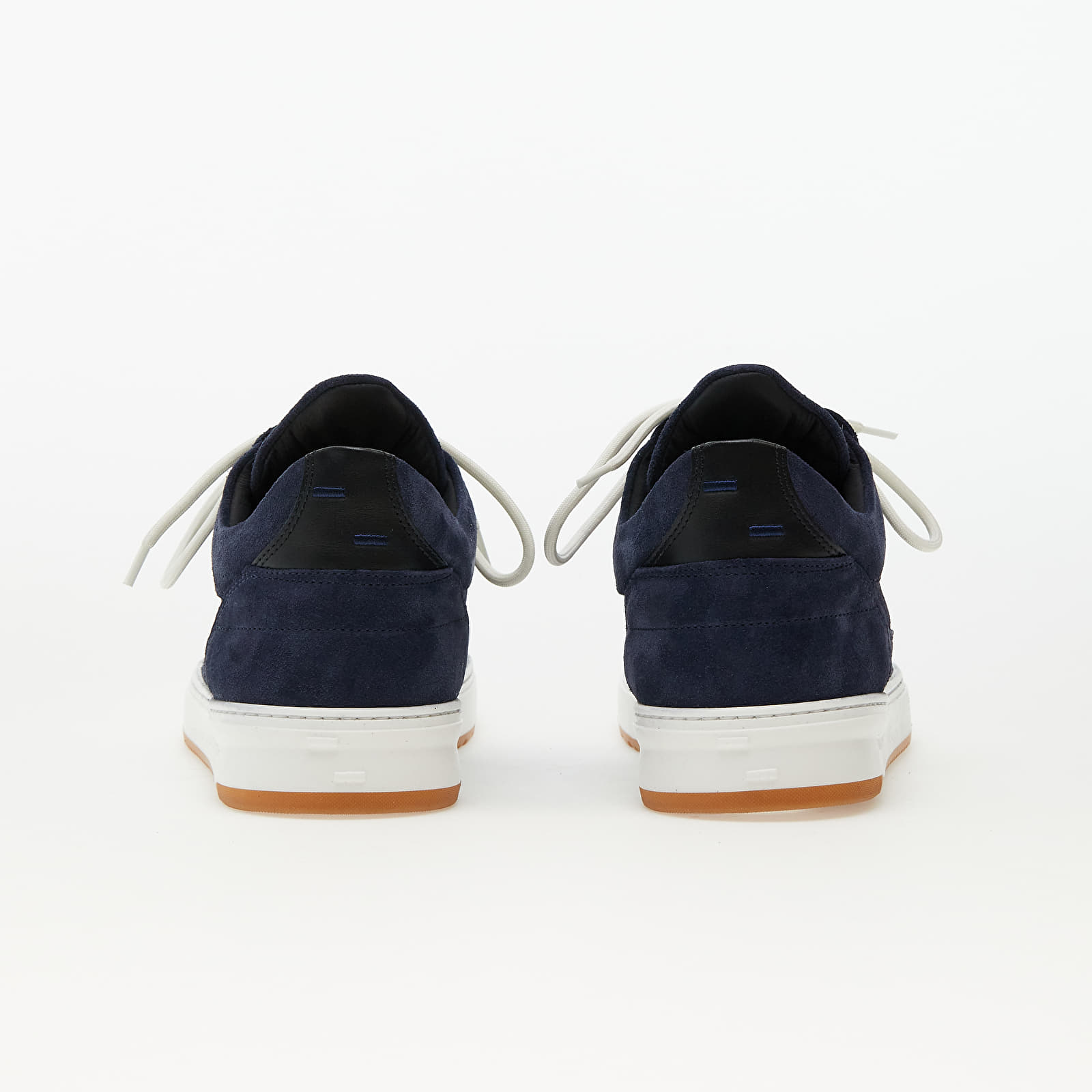 Men's sneakers and shoes Filling Pieces Low Top Ripple Suede Dark Blue