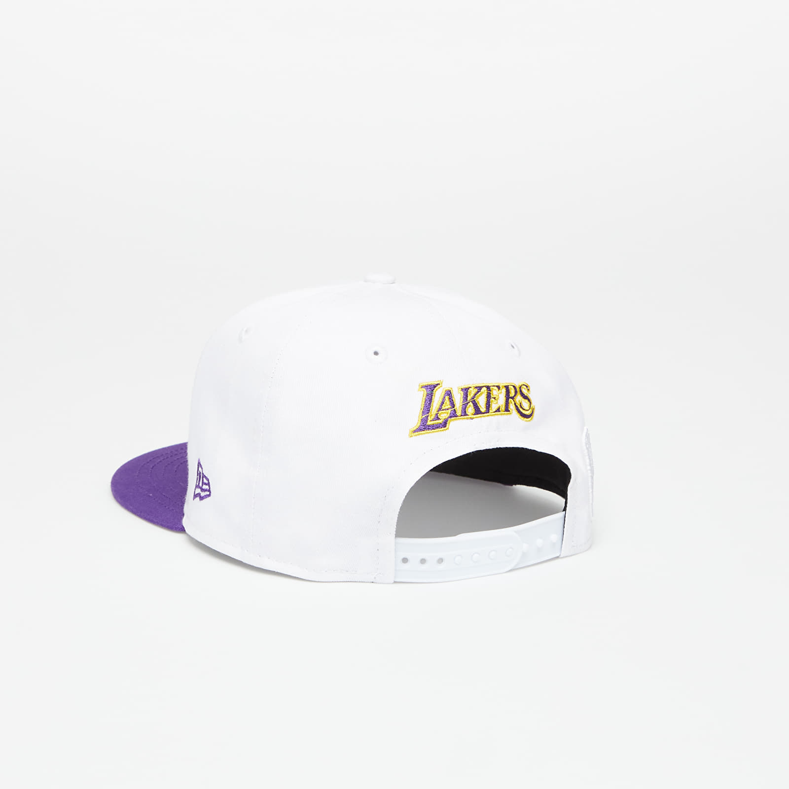 Gorras New Era Los Angeles Lakers Crown Team 9FIFTY Snapback Cap Optic White/ True Purple