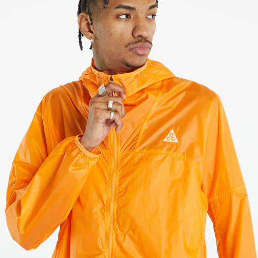 Windbreakers Nike ACG Cinder Cone Men s Windproof Jacket Bright Mandarin Summit White Queens