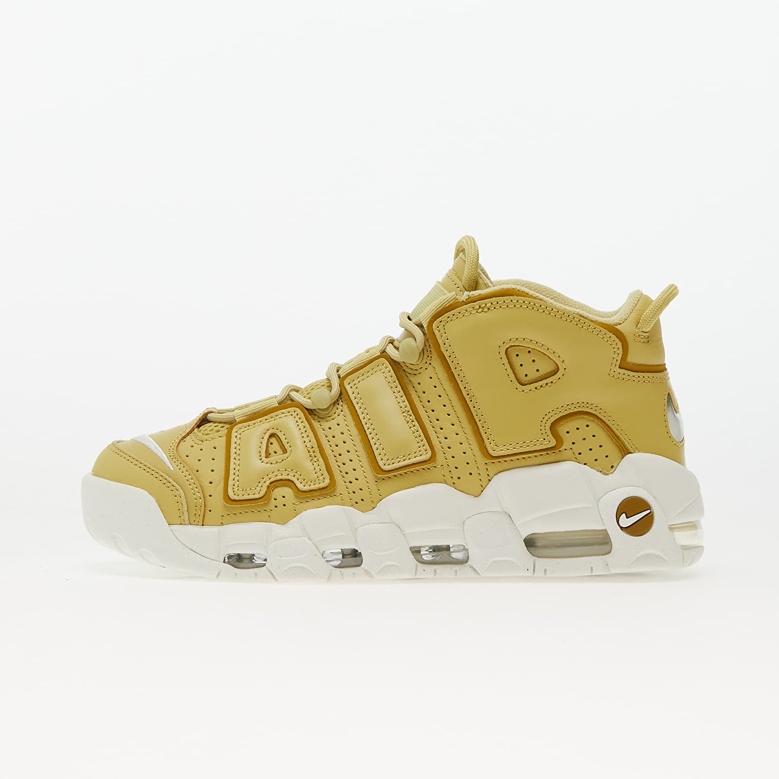 Dámske topánky a tenisky Nike Air More Uptempo Buff Gold/ Bronzine-Sail