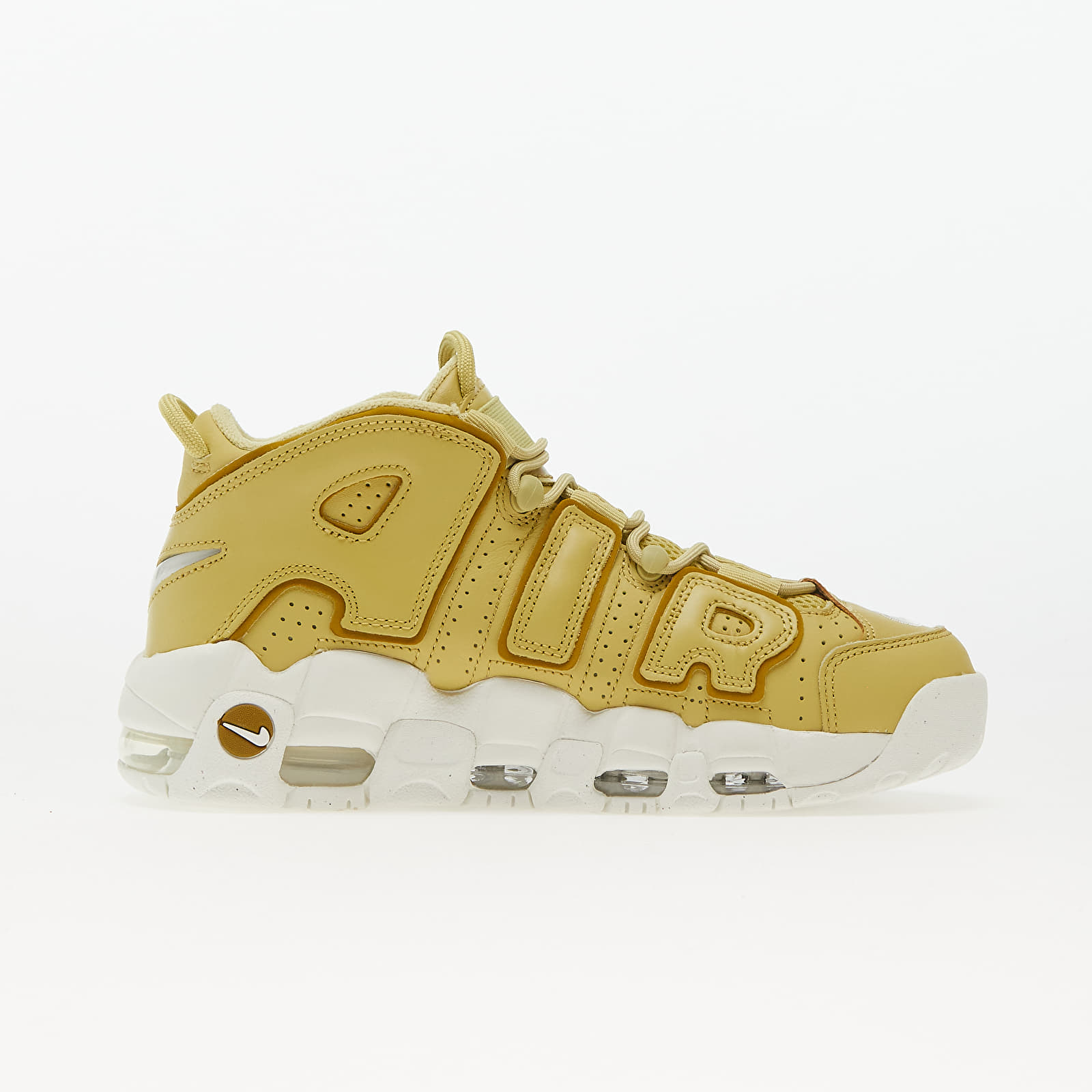 Dámske topánky a tenisky Nike Air More Uptempo Buff Gold/ Bronzine-Sail