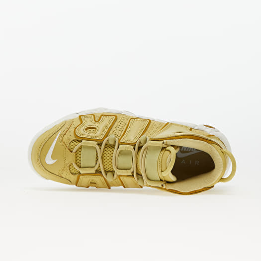 Women s sneakers and shoes Nike Air More Uptempo Buff Gold Bronzine Sail Queens