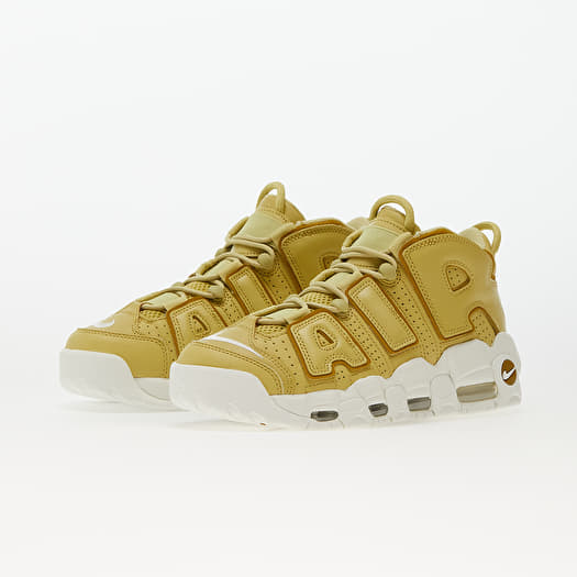 Women s sneakers and shoes Nike Air More Uptempo Buff Gold Bronzine Sail Queens