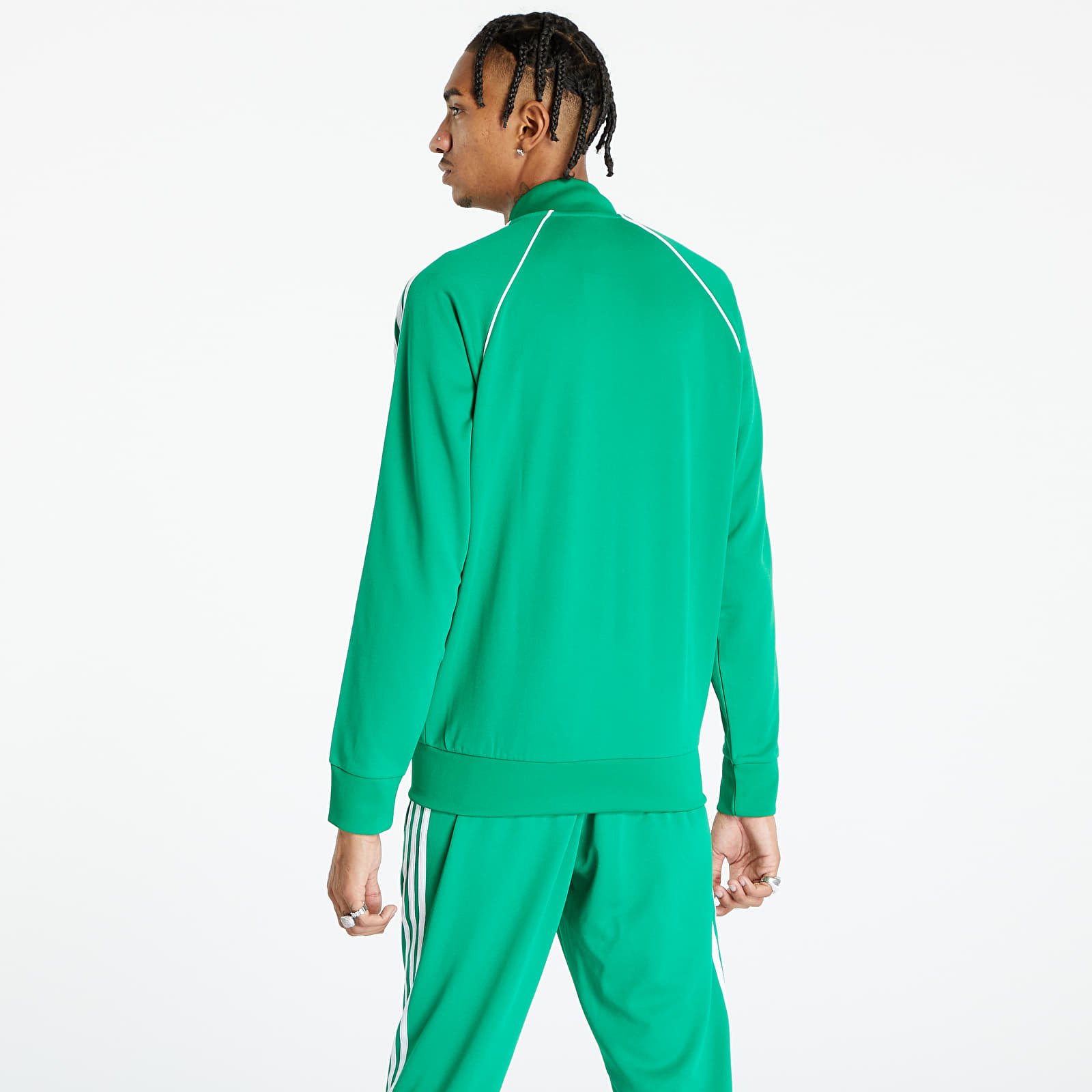 Jackets adidas Superstar Track Top Green/ White