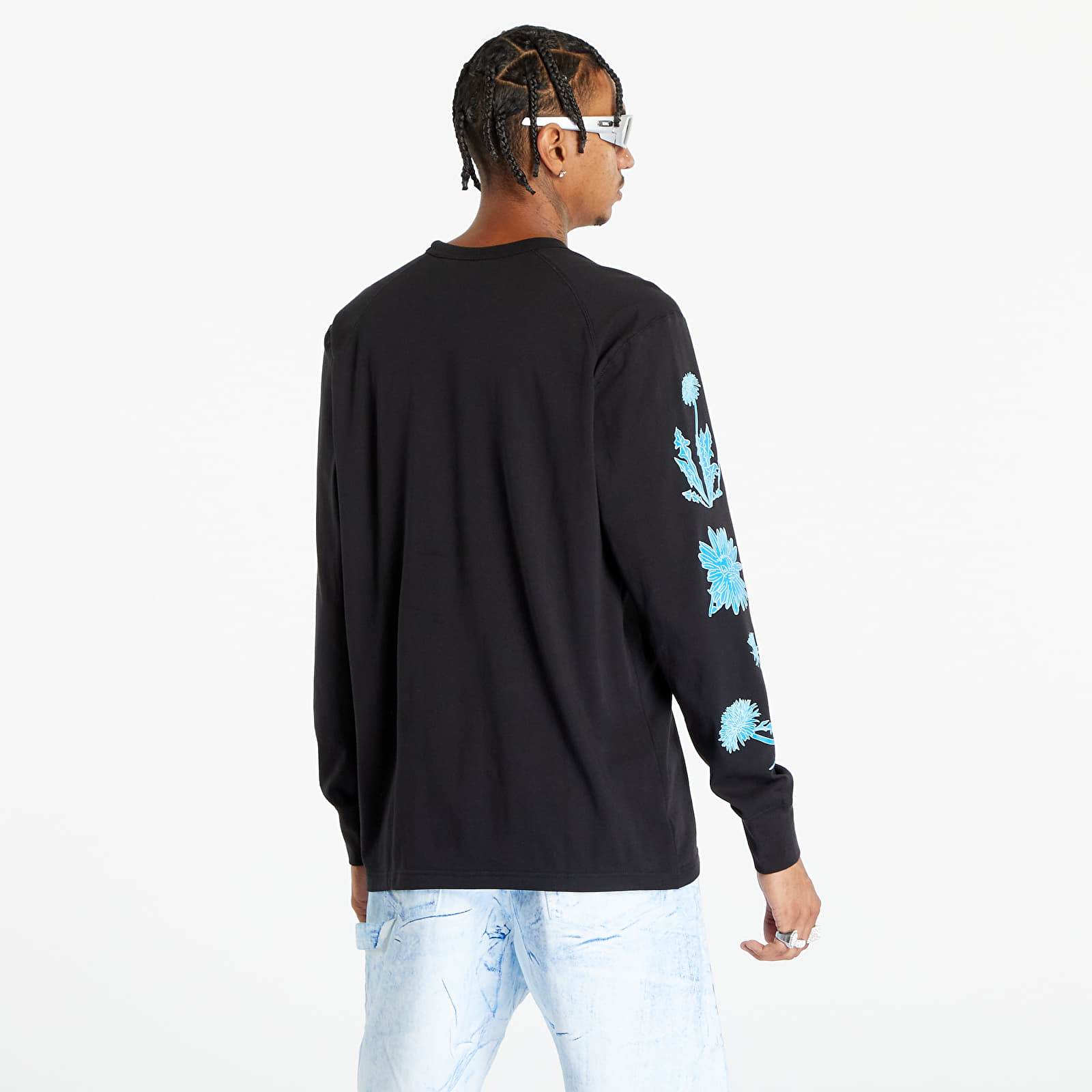 T-shirts  adidas Originals Adventure Floral Longsleeve Tee Black