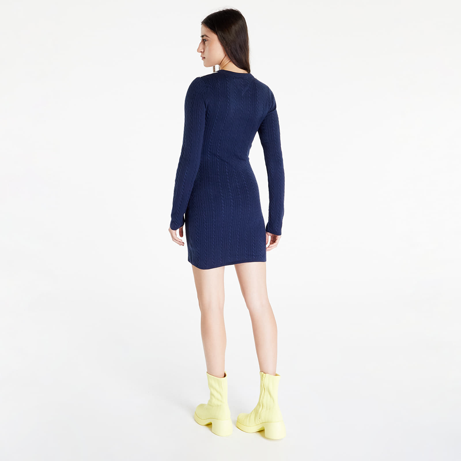 Dresses TOMMY JEANS Tjw Archive 1 Sweater Dress Twilight Navy