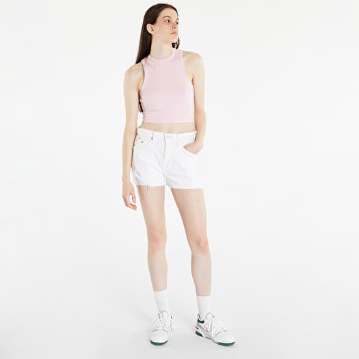 Šortky TOMMY JEANS Hot Pant Shorts White