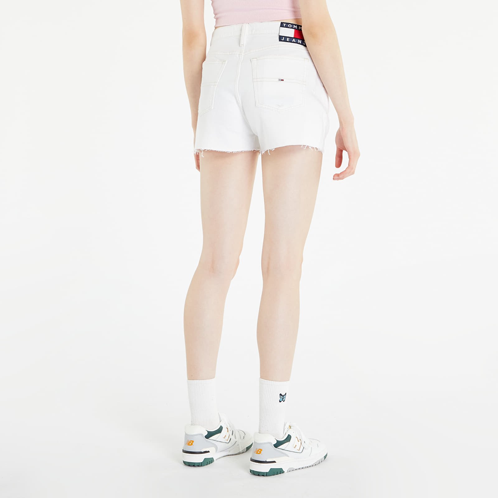 White tommy shorts cheap