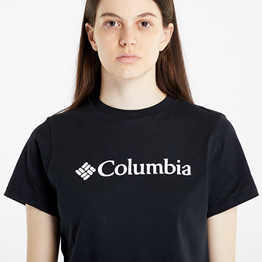 T shirts Columbia North Cascades Cropped Tee Black Queens