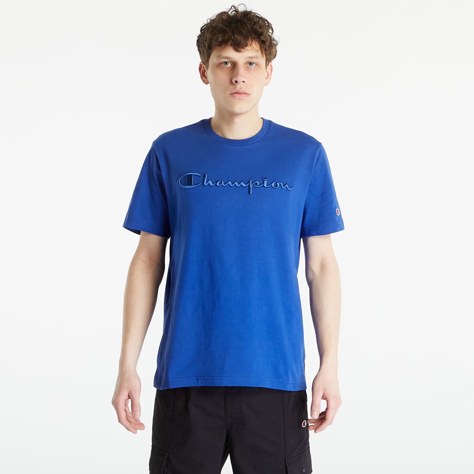 Royal blue champion shirt top