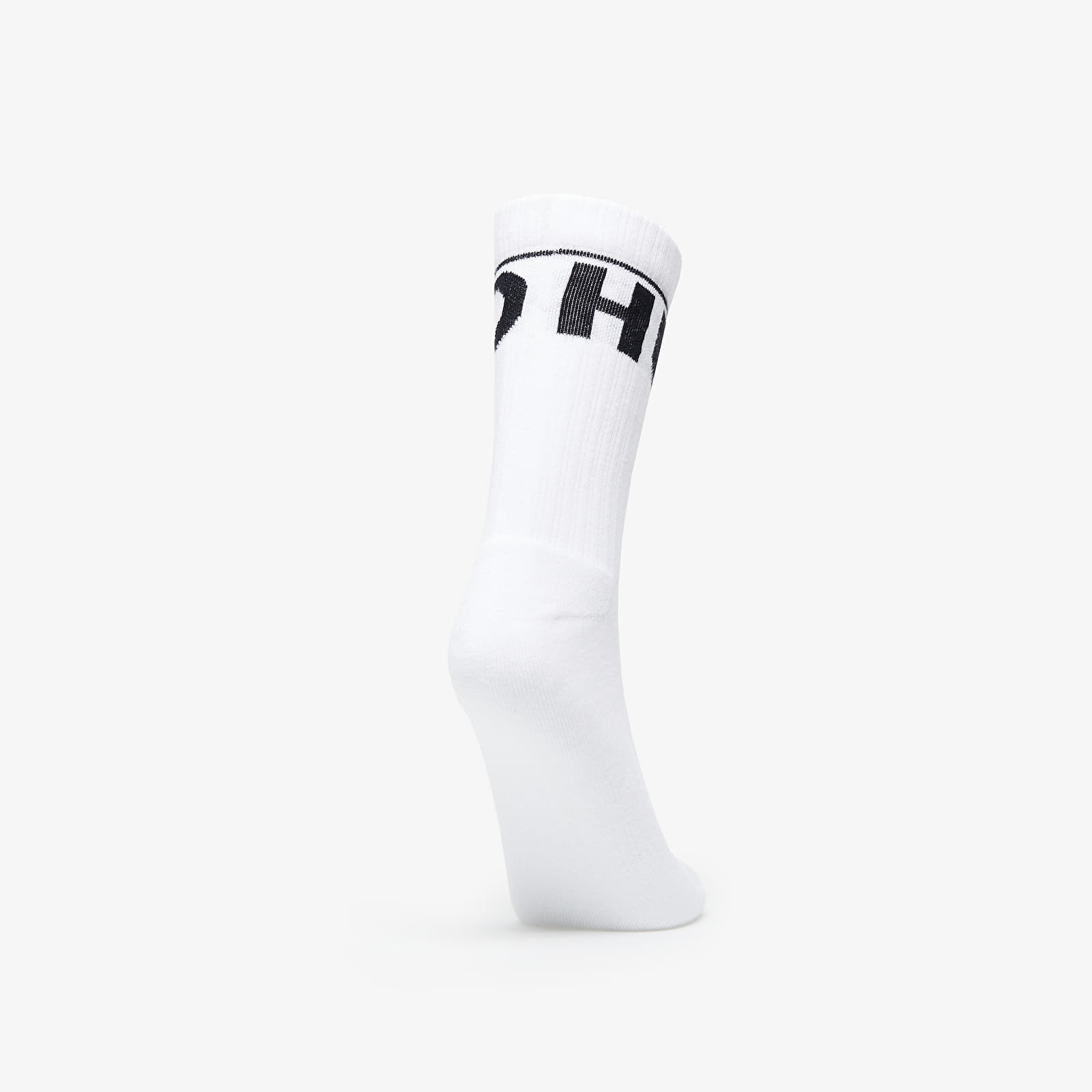 Ponožky Hugo Boss Finest Soft Cotton Rib Iconic Socks 2 Pack White