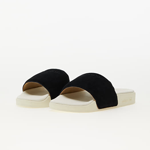 Adilette suede slides sale