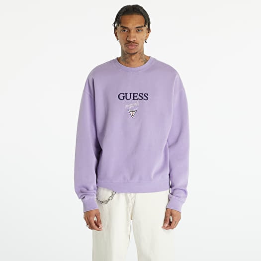 Hoodies and sweatshirts GUESS Go Baker Logo Crewneck Light Iris Multi Queens
