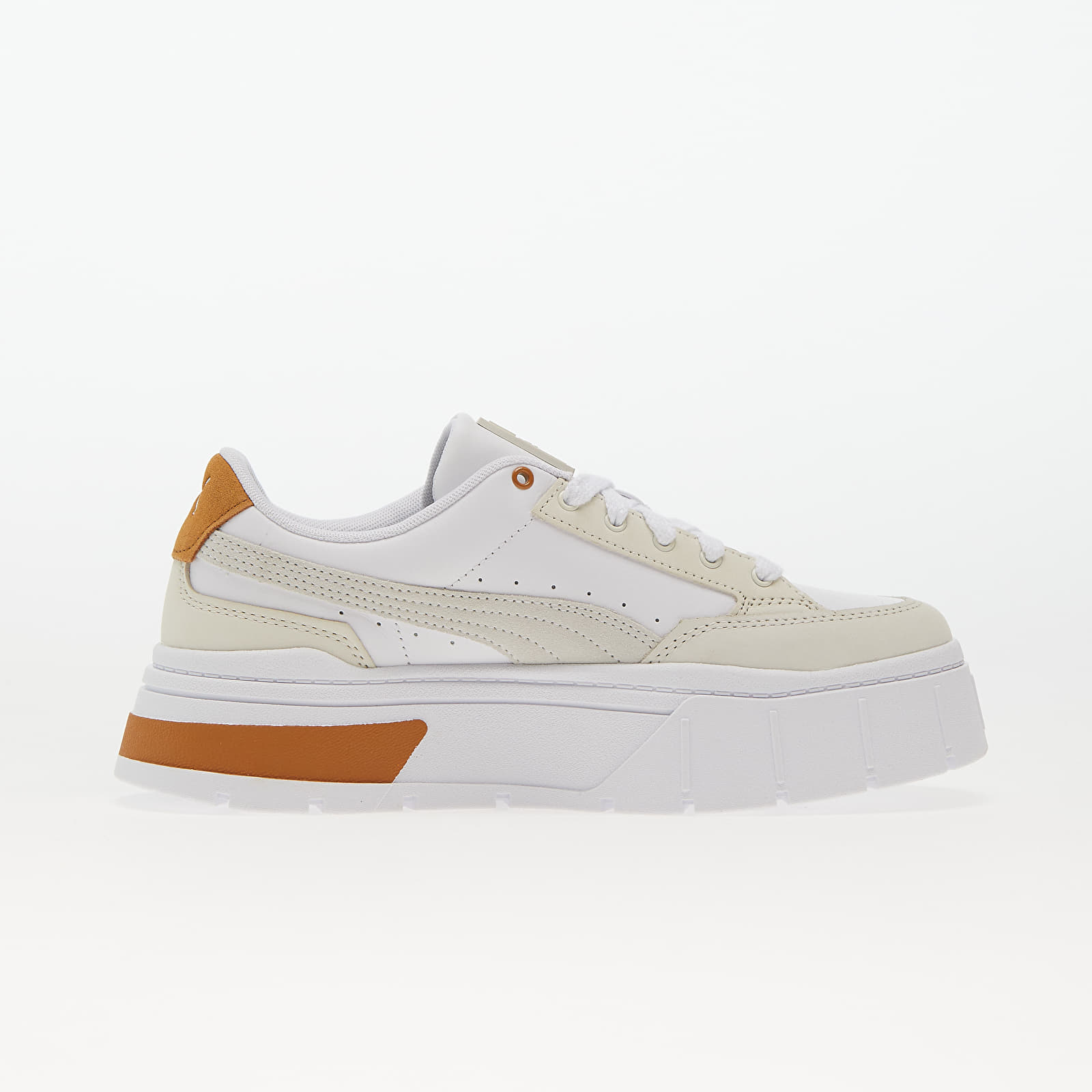 Sneakers og sko til kvinder Puma Mayze Stack Luxe Wns Puma White-Frosted Ivory