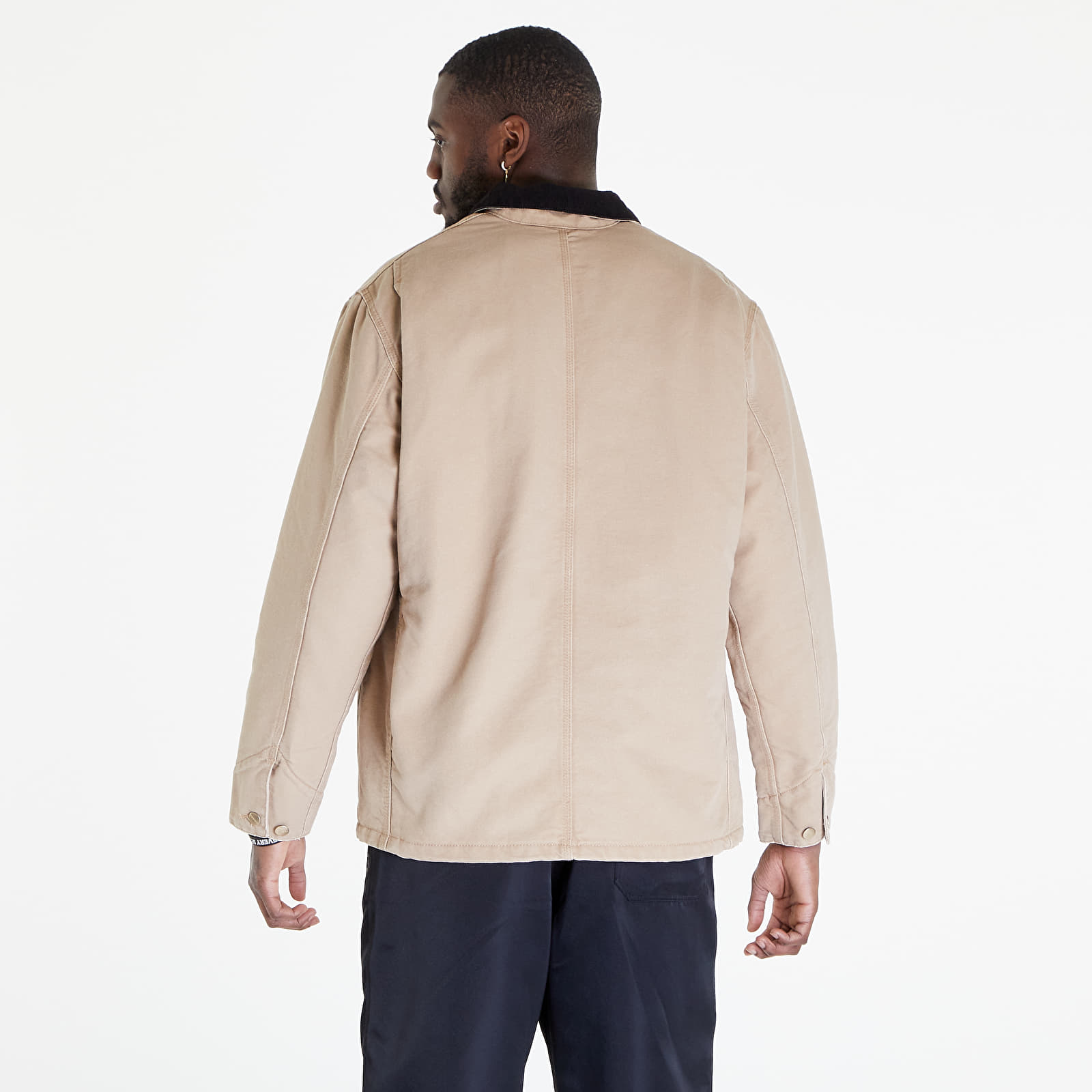 Jackets Carhartt WIP OG Chore Coat Dusty H Brown/ Black