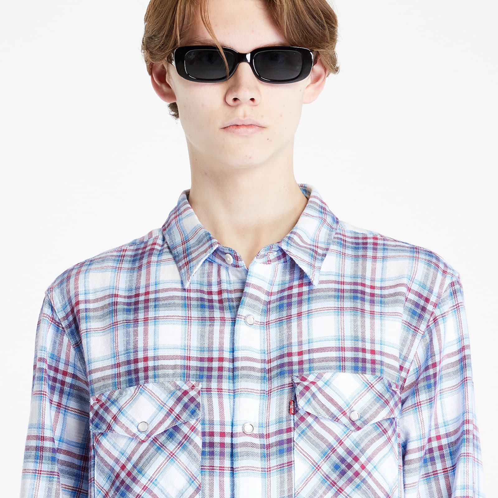 Ризи Levi's ® Relaxed Fit Western Shirt Bright White