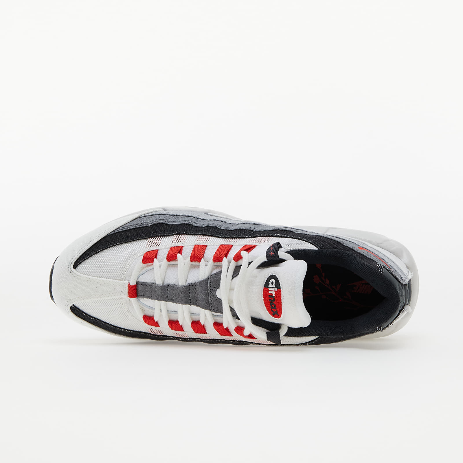 Turnschuhe und Schuhe fur Manner Nike Air Max 95 QS Summit White Chile Red Off Noir Queens