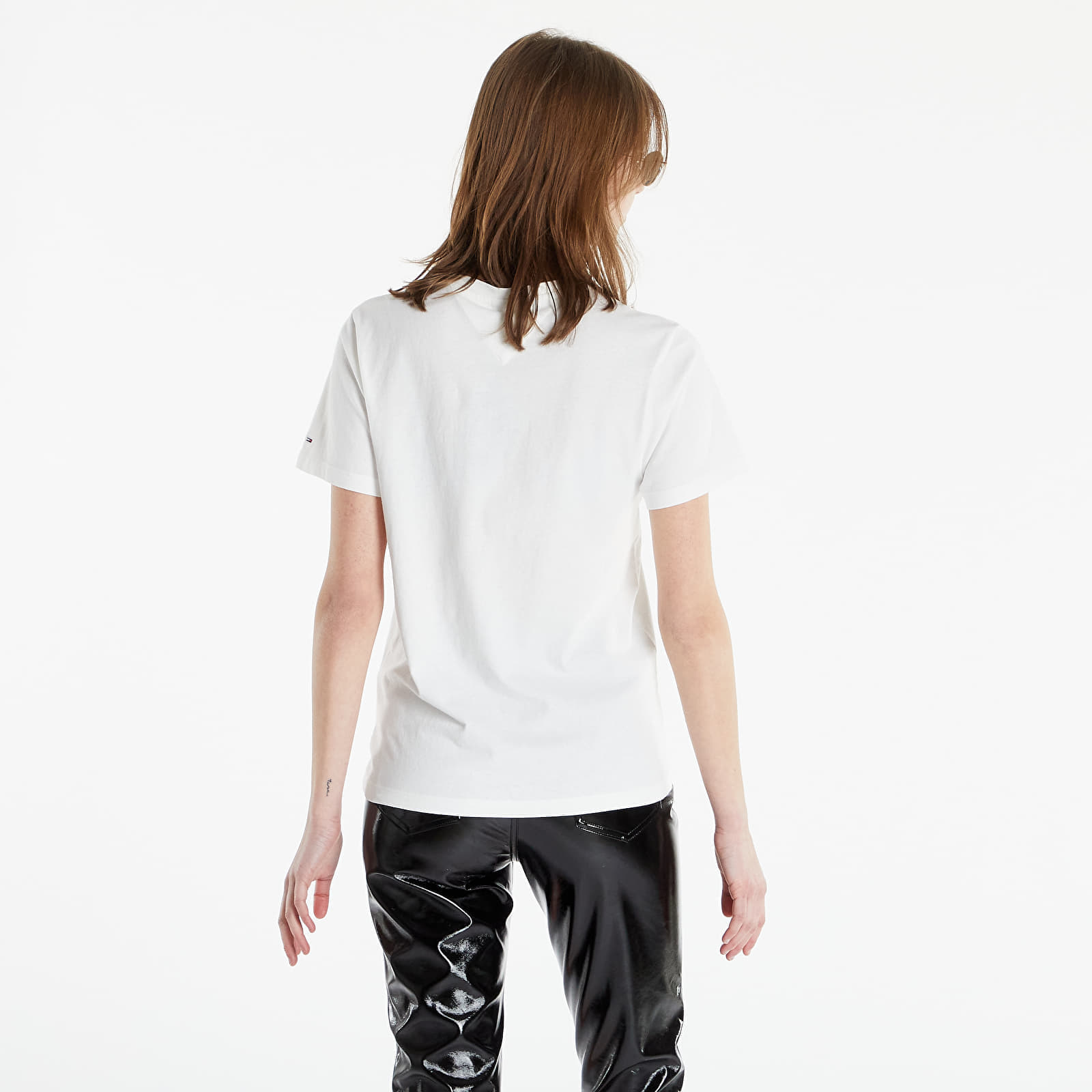T-krekli TOMMY JEANS Relaxed Timeless Box Short Sleeve Tee Ecru
