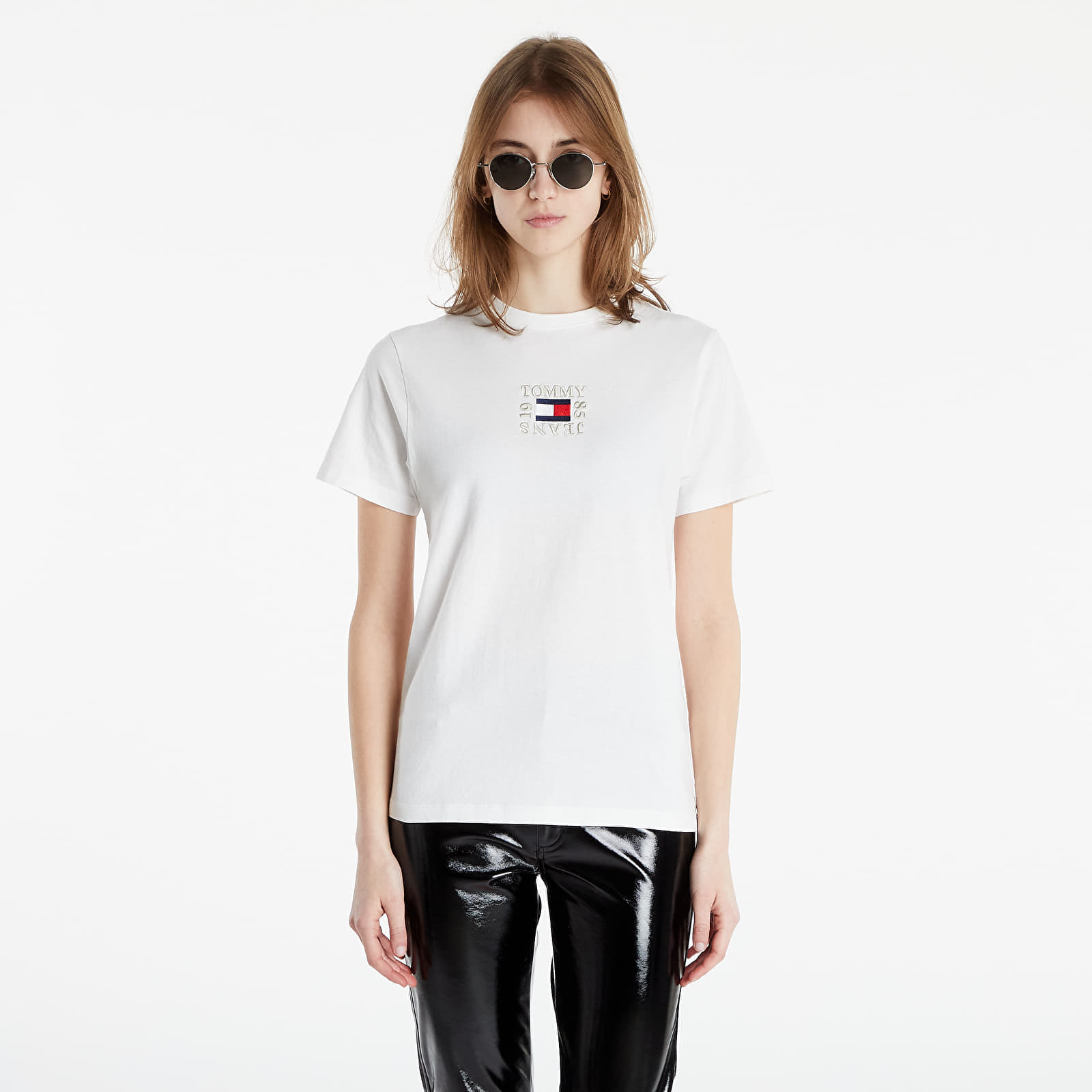 T-krekli TOMMY JEANS Relaxed Timeless Box Short Sleeve Tee Ecru