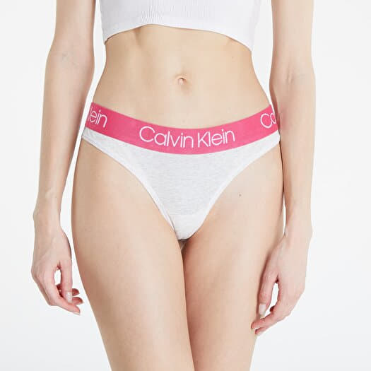 Panties Calvin Klein Calvin Klein Body Cotton Thong 5 Pack Purple Orange Heather Citrina Grey Queens