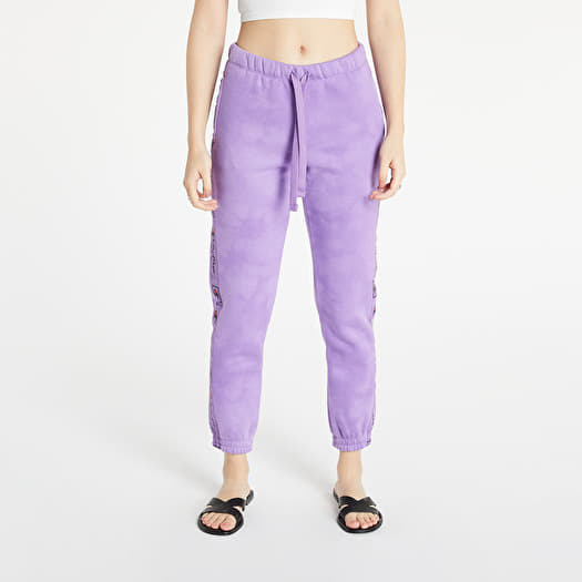 Sweatpants Champion Printed Sweatpants Washed Purple Queens