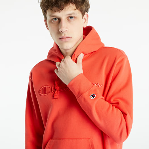 Orange champion best sale hoodies